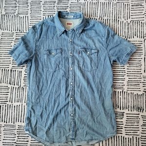 Levis denim shirt